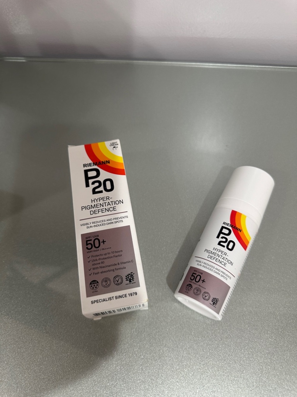 P20 Hyper-Pigmentation Defence SPF 50+ Sunscreen - White